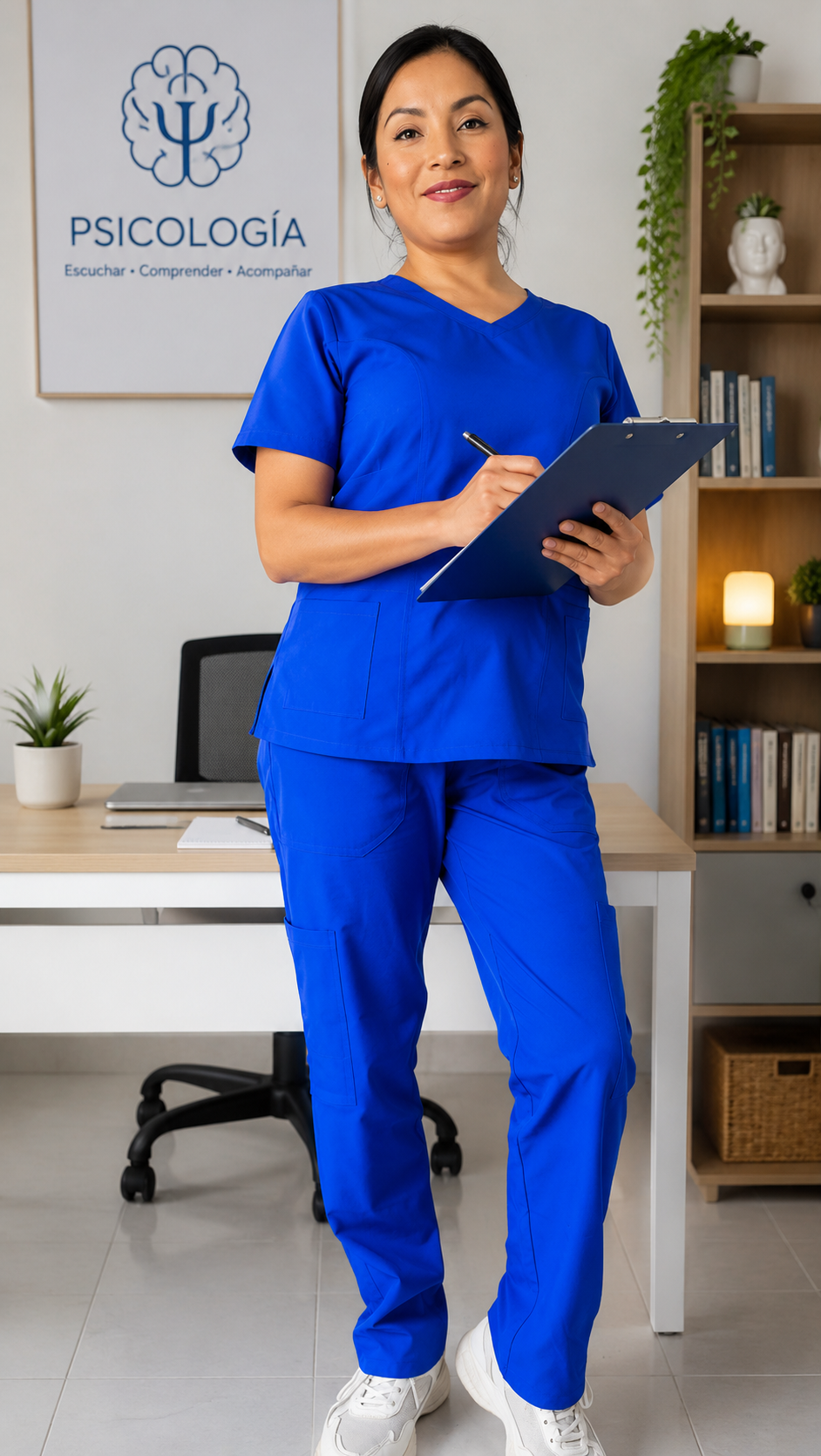 Conjunto médico femenino modelo AE005